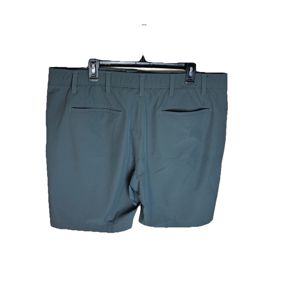 Under Armour UA Golf Shorts Mens 40 Gray Printed Golf Performance - Picture 2 of 6